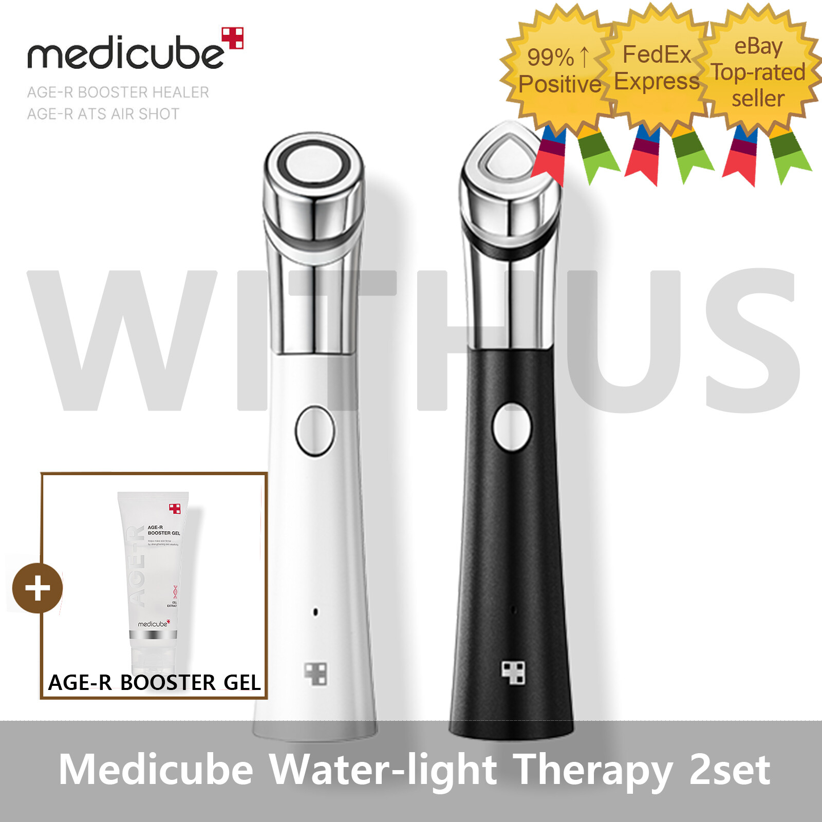 Medicube Water-light Therapy 2set AGE-R ATS AIR SHOT+ BOOSTER