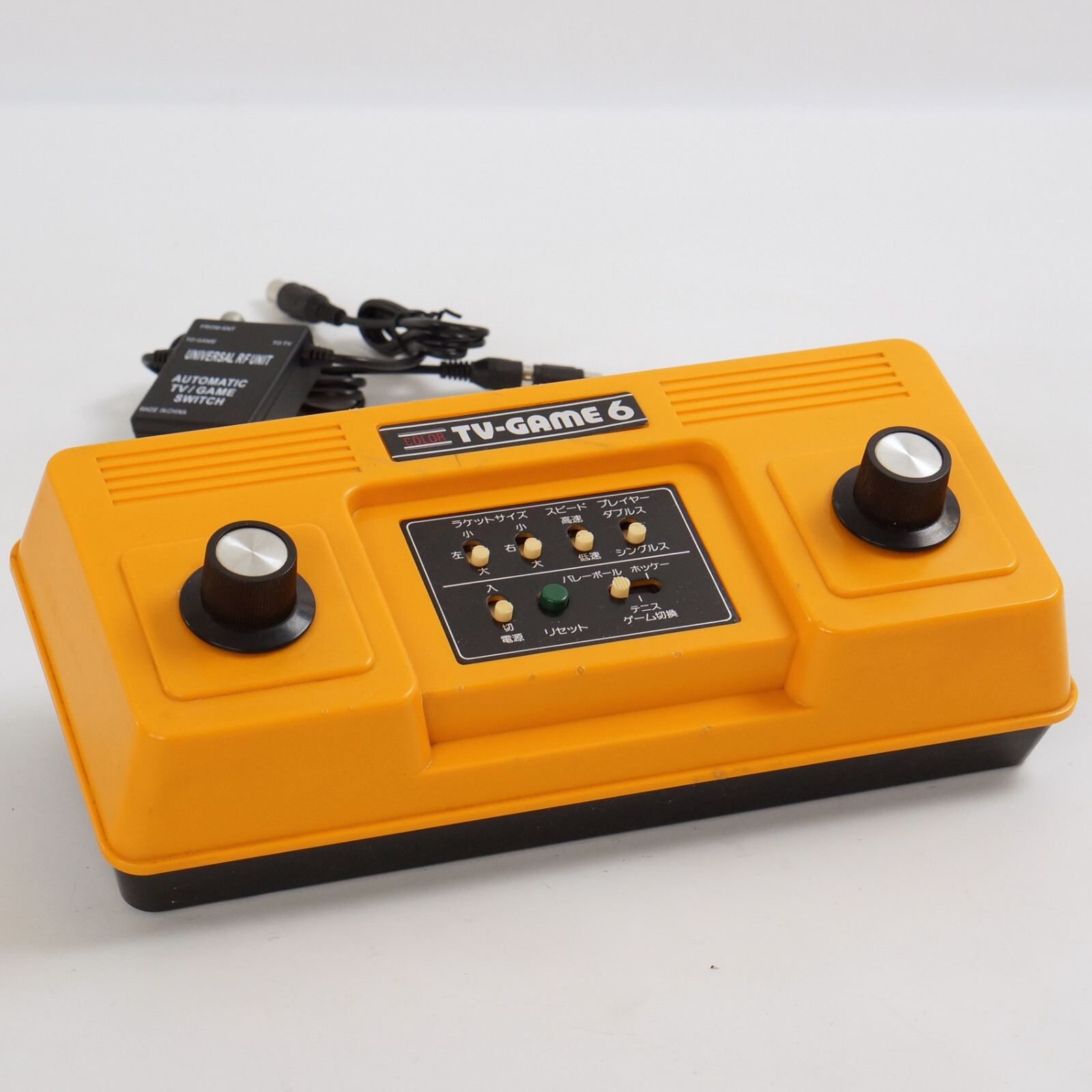 COLOR TV GAME 6 Console CTG-6V Nintendo Tested System - No Power