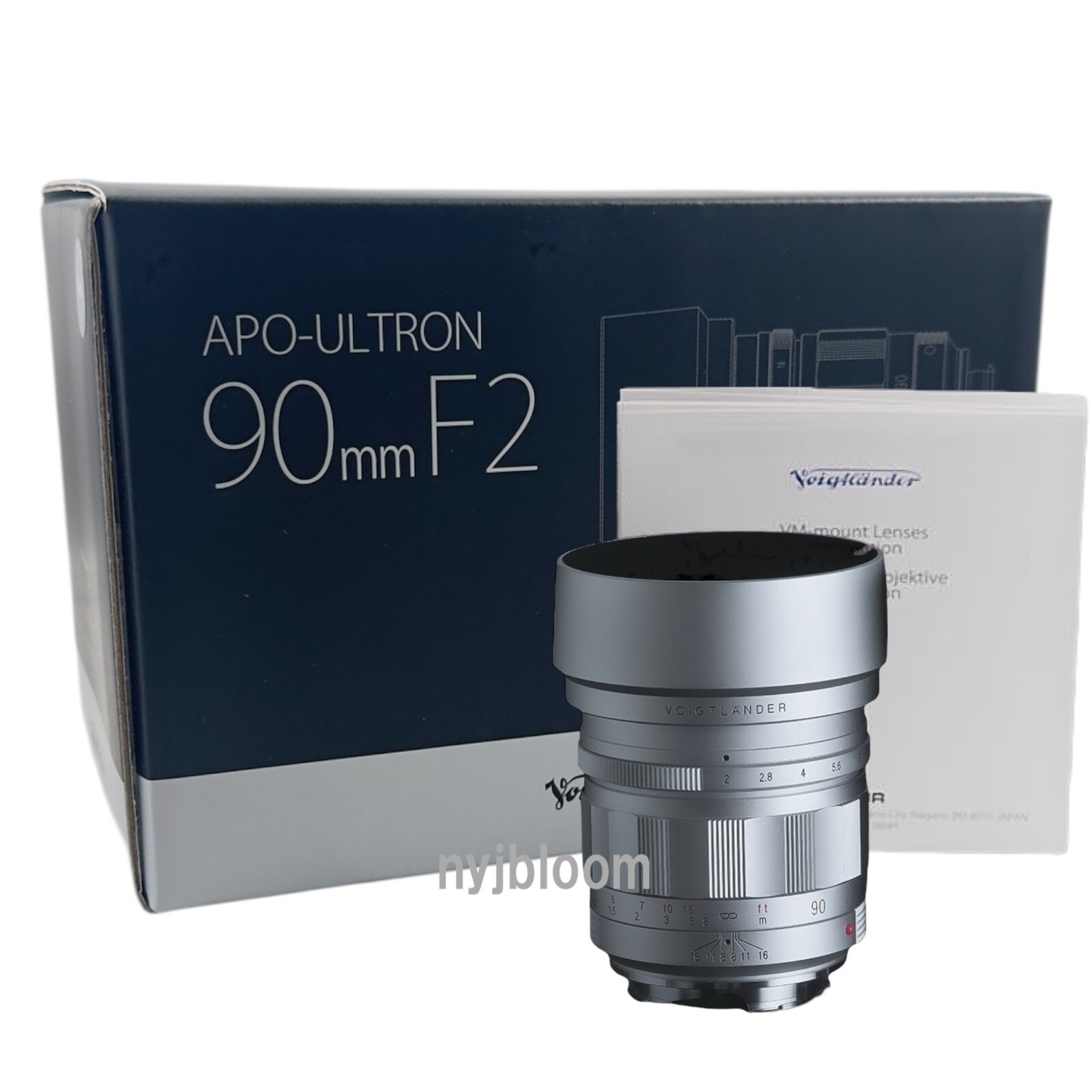 New Voigtlander APO-Ultron 90mm F2 VM Mount Manual Focus Lens