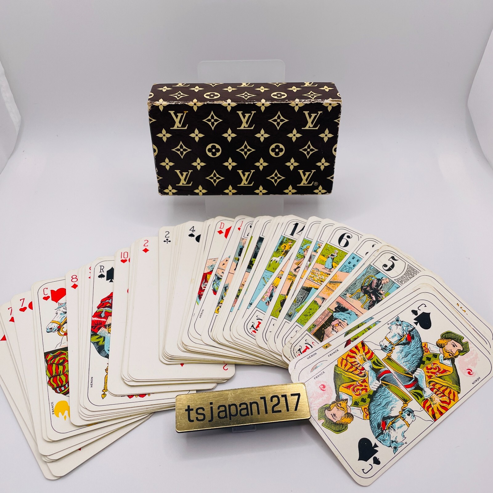 Louis Vuitton Vintage Tarot Card Trump Playing Cards Collection