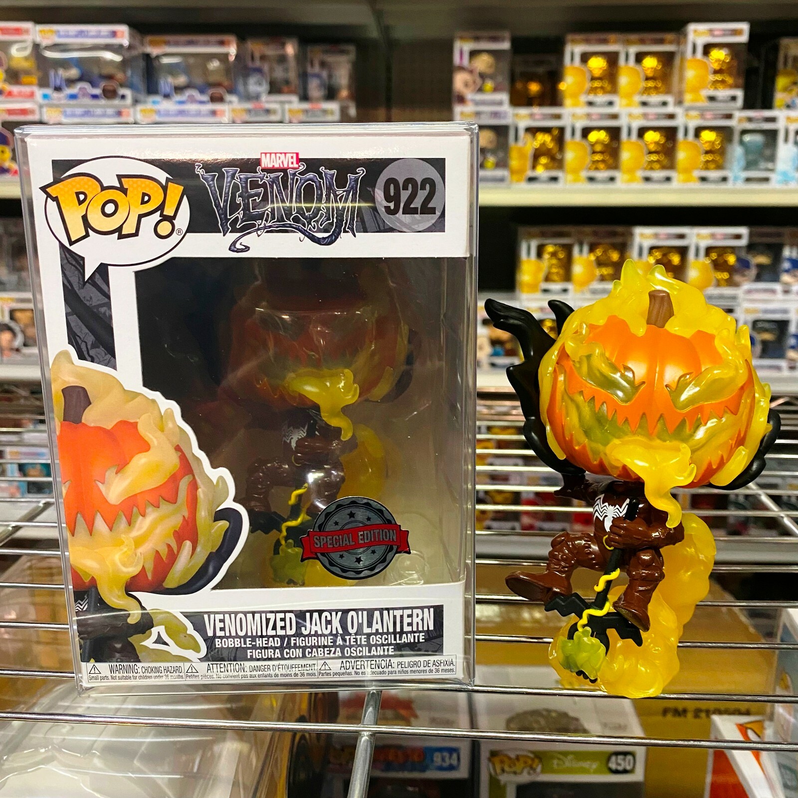 Funko Pop Marvel Venom : Venomized Jack O'Lantern #922 Vinyl