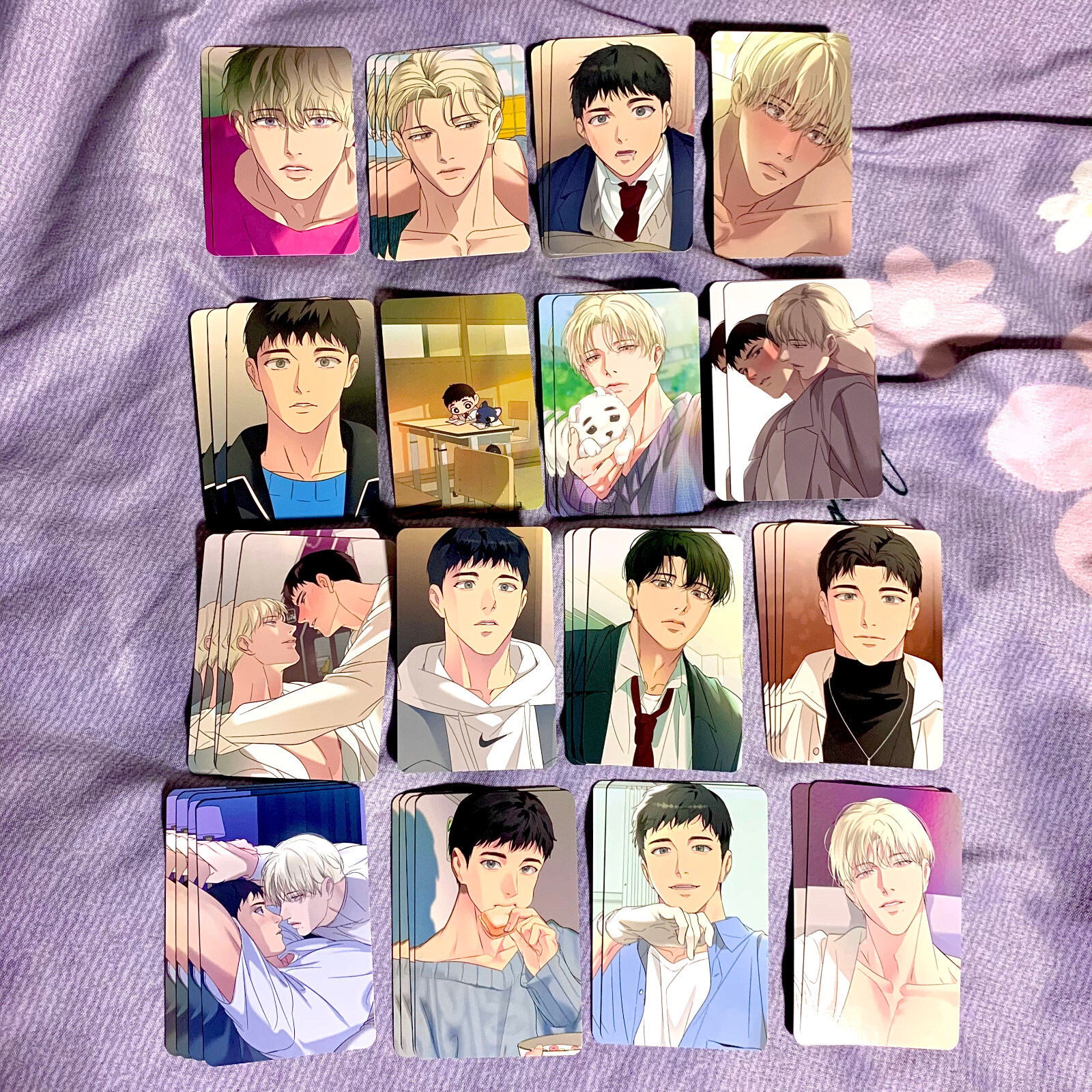 Korean BL Manhwa Lezhin Backlight official random collection