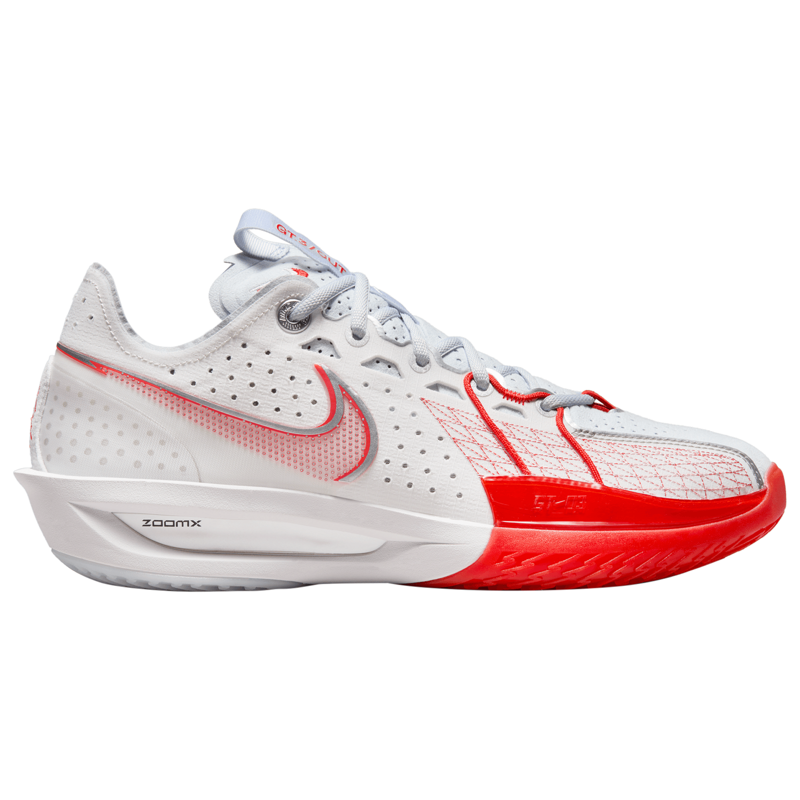 Nike Air Zoom GT Cut 3 G.T. White/Red Mens Basketball 2024 All NEW