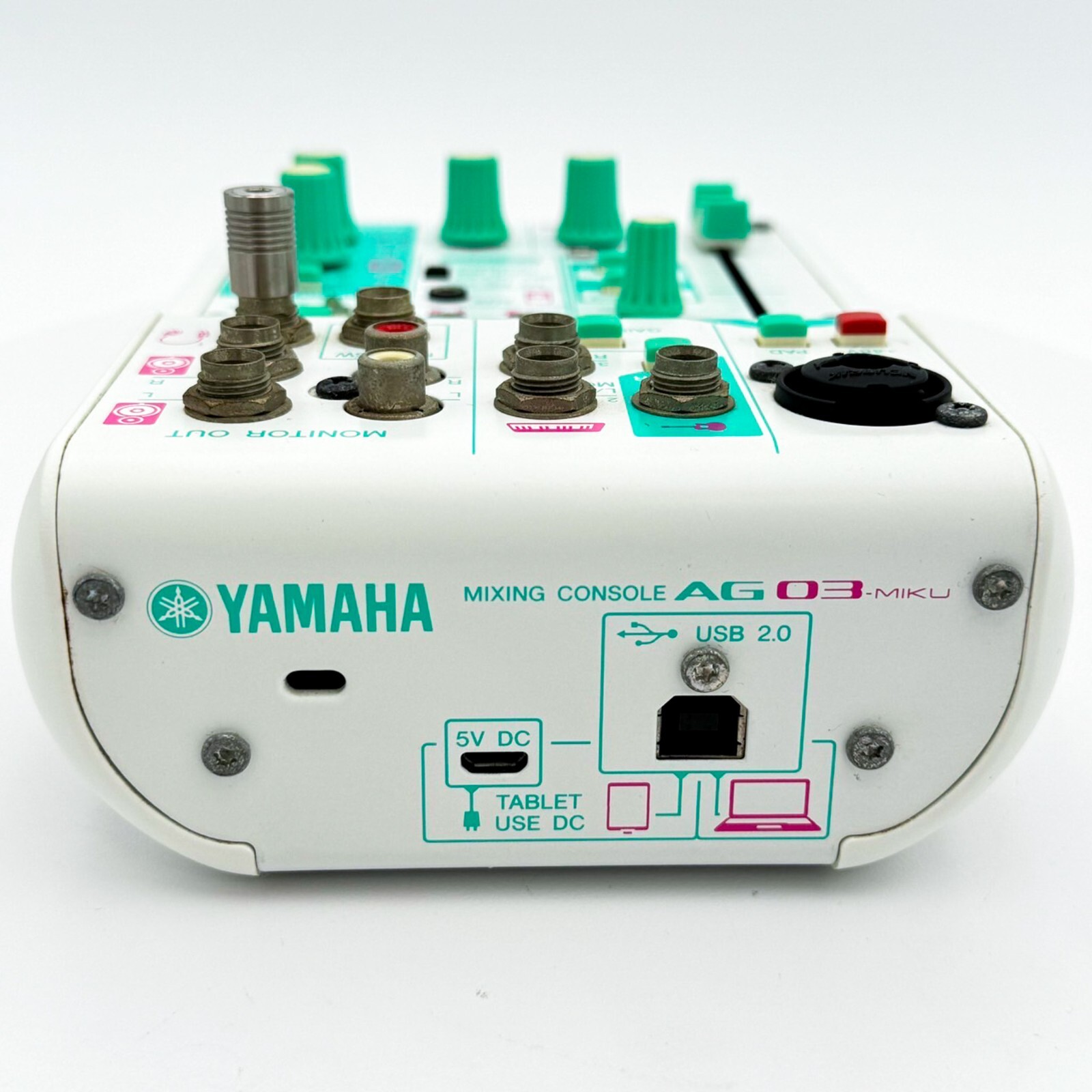 YAMAHA AG03-MIKU Hatsune Miku Webcasting Mixer 3-Channel USB Audio