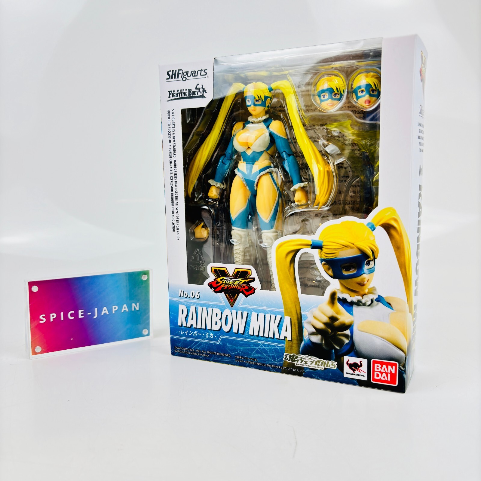 Bandai S.H. Figuarts Street Fighter V Rainbow Mika Action Figure W