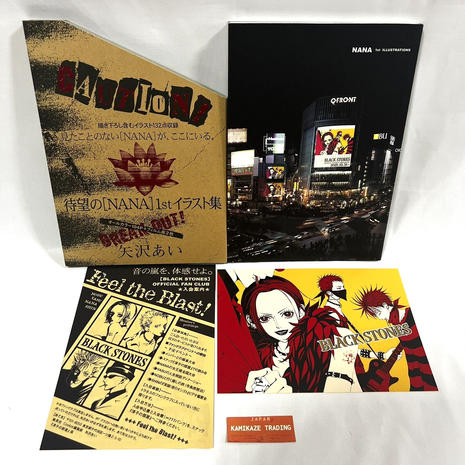 NANA 1st Illustration Book Ai Yazawa Art Collection Comic Manga