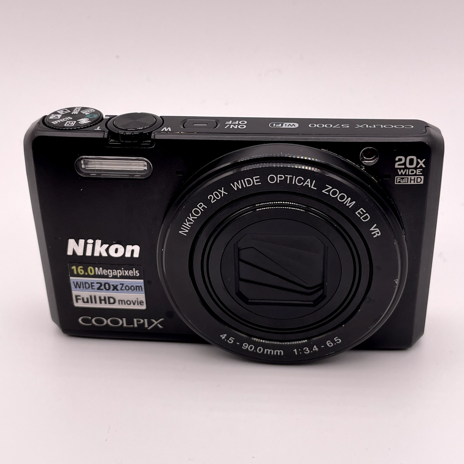 Nikon COOLPIX S7000 16MP Digital Camera – Black – Noisy Lens – For