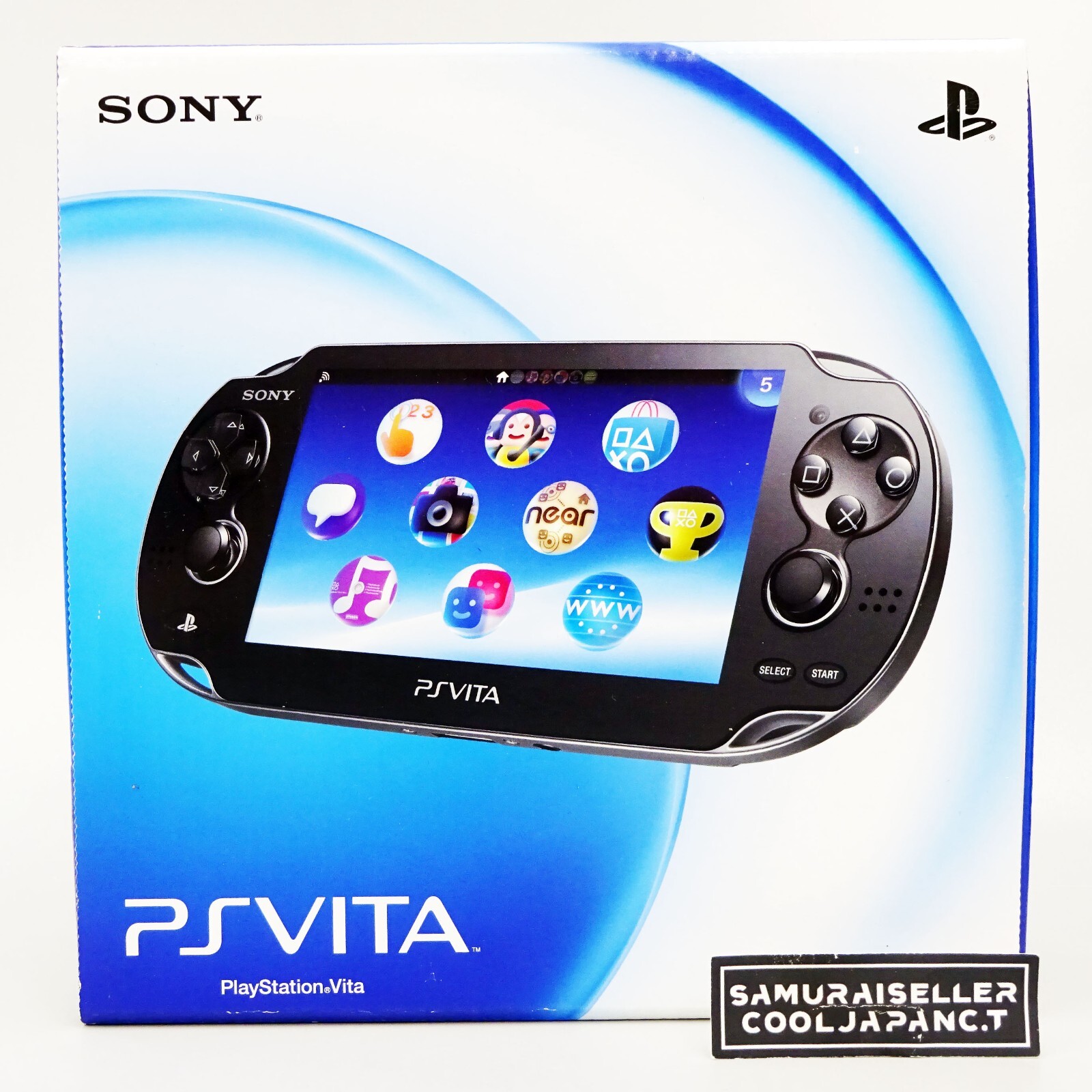 SONY Playstation PS Vita PCH-1000 ZA01 Black Wi-fi Model Console