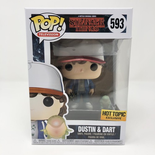 Funko Pop Television Stranger Things Dustin & Dart #593 Hot Topic
