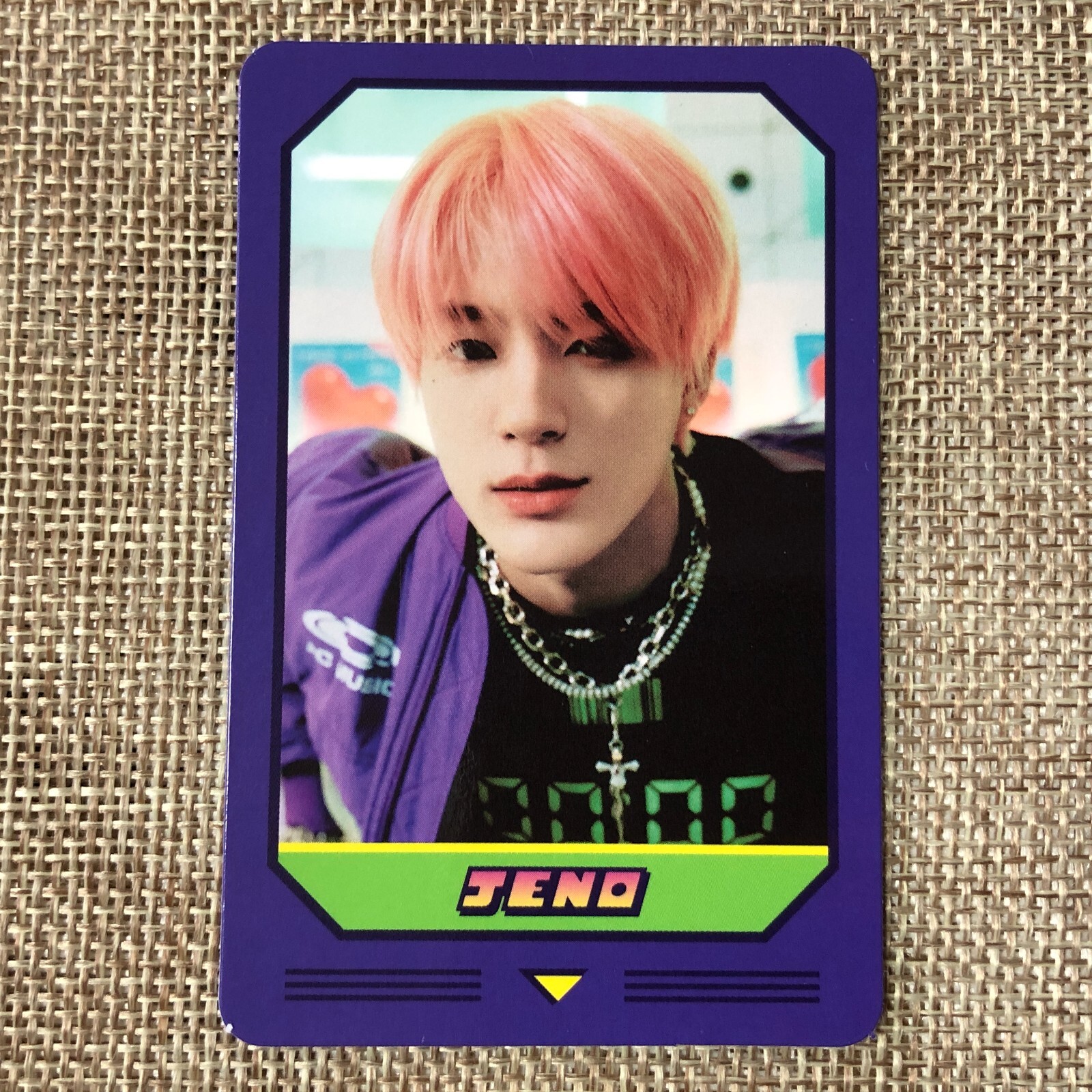 NCT DREAM JENO [GLITCH MODE] Official Matching Photocard, Arcade