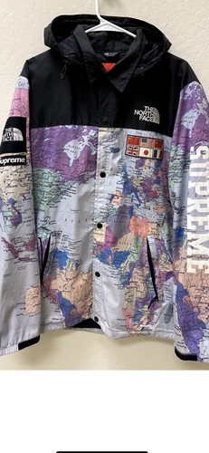 2014 Supreme x The North Face Atlas World Map Expedition Coaches