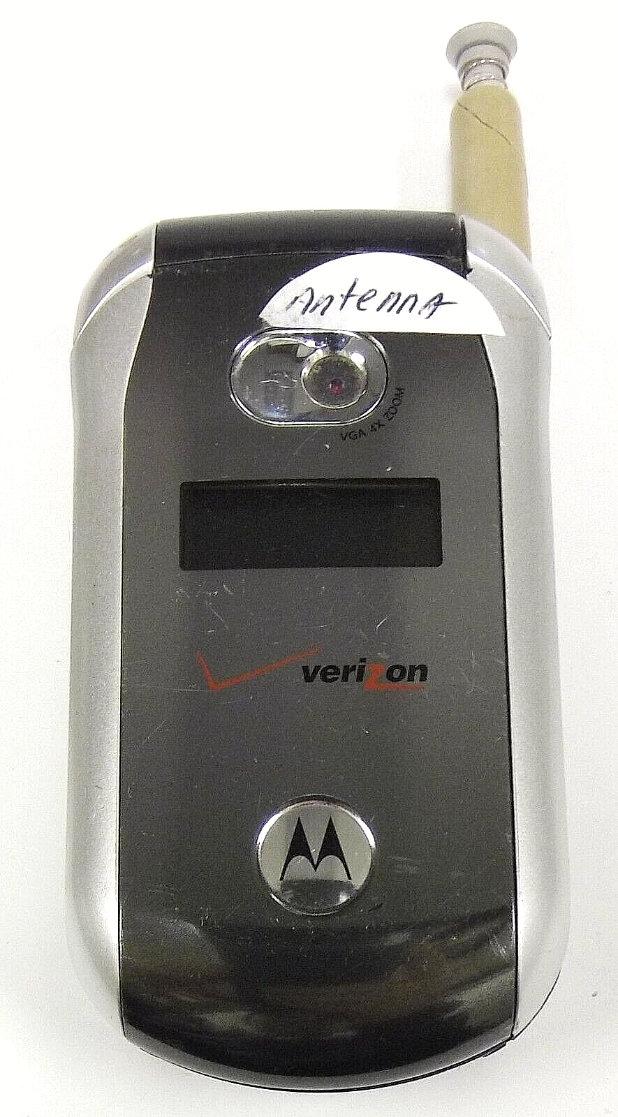 Motorola V series V276 - Black and Silver ( Verizon ) Rare Flip