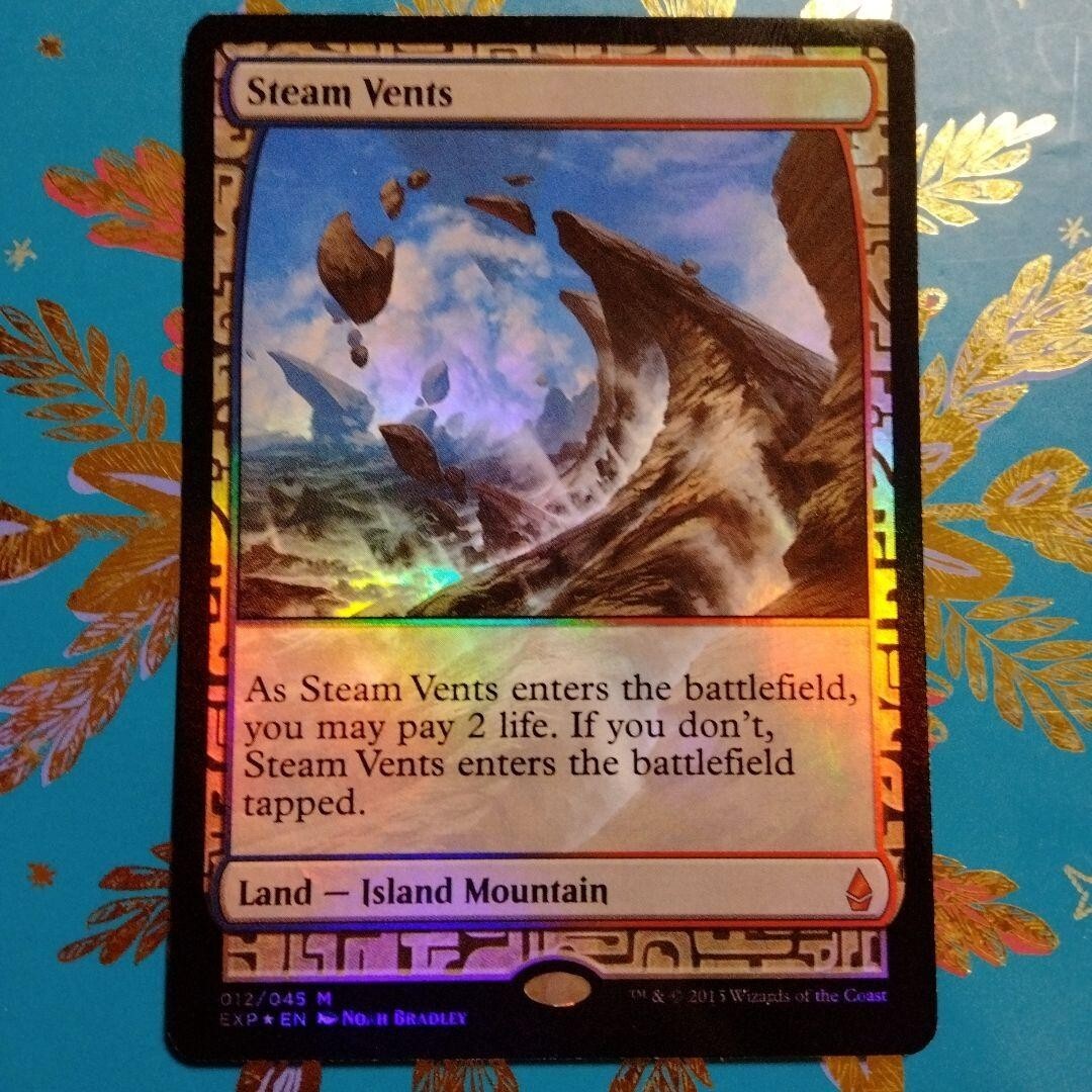 MTG Steam Vents - Zendikar Expedition - FOIL - ENG - NM | eBay