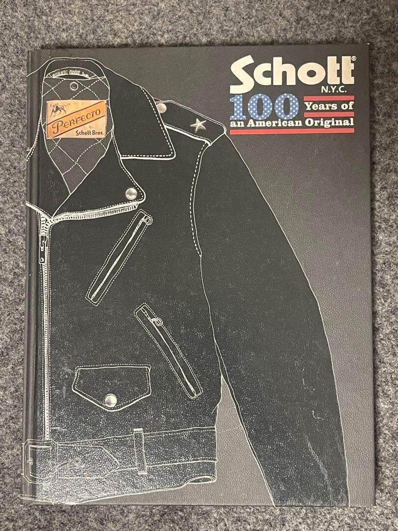 Schott N.Y.C 100 yeras of an American Original anniversary Book
