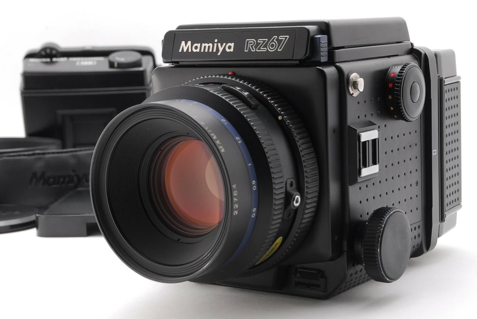 N MINT++】 Mamiya RZ67 Pro Sekor Z 110mm f/2.8 Lens 120 Film Back