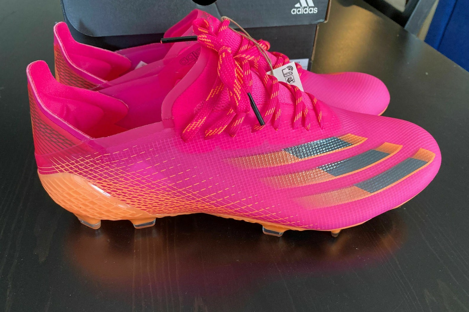Adidas X Ghosted.1 FG Soccer Cleats Men's Multi Sizes Shock Pink