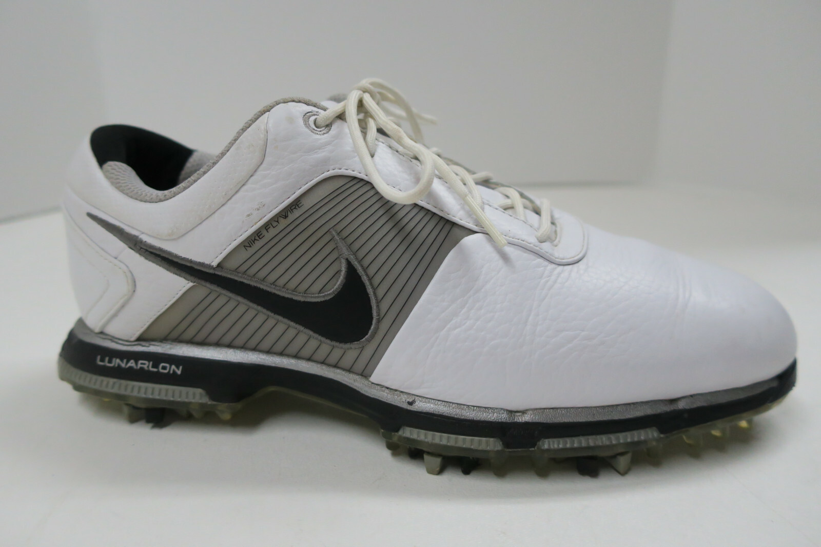 NIKE GOLF SHOES LUNAR CONTROL FLYWIRE Mens 7.5 White 418471 | eBay