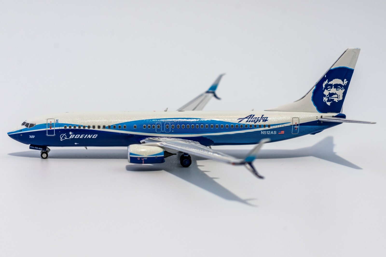 希少】Alaska Airlines B737 1/400 旧ロゴ Alaska Airlines / B737