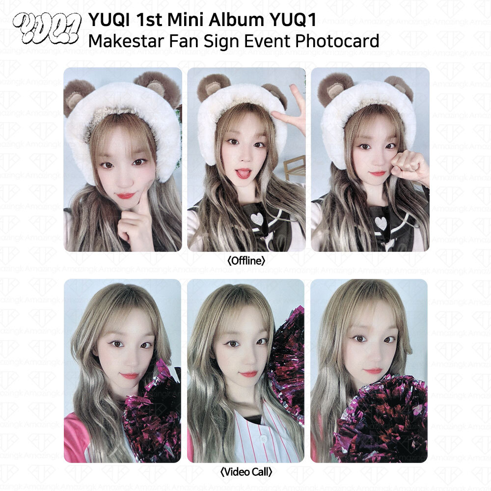 G)I-DLE G-IDLE YUQI 1st Mini Album YUQ1 Makestar Fan Sign Event