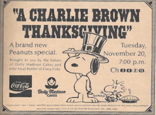Charlie Brown Thanksgiving 1973 Holiday Special with Original