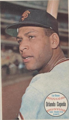 Orlando Cepeda Signed 8 x 10 Color Photo Pose #1 Giants JSA Auto