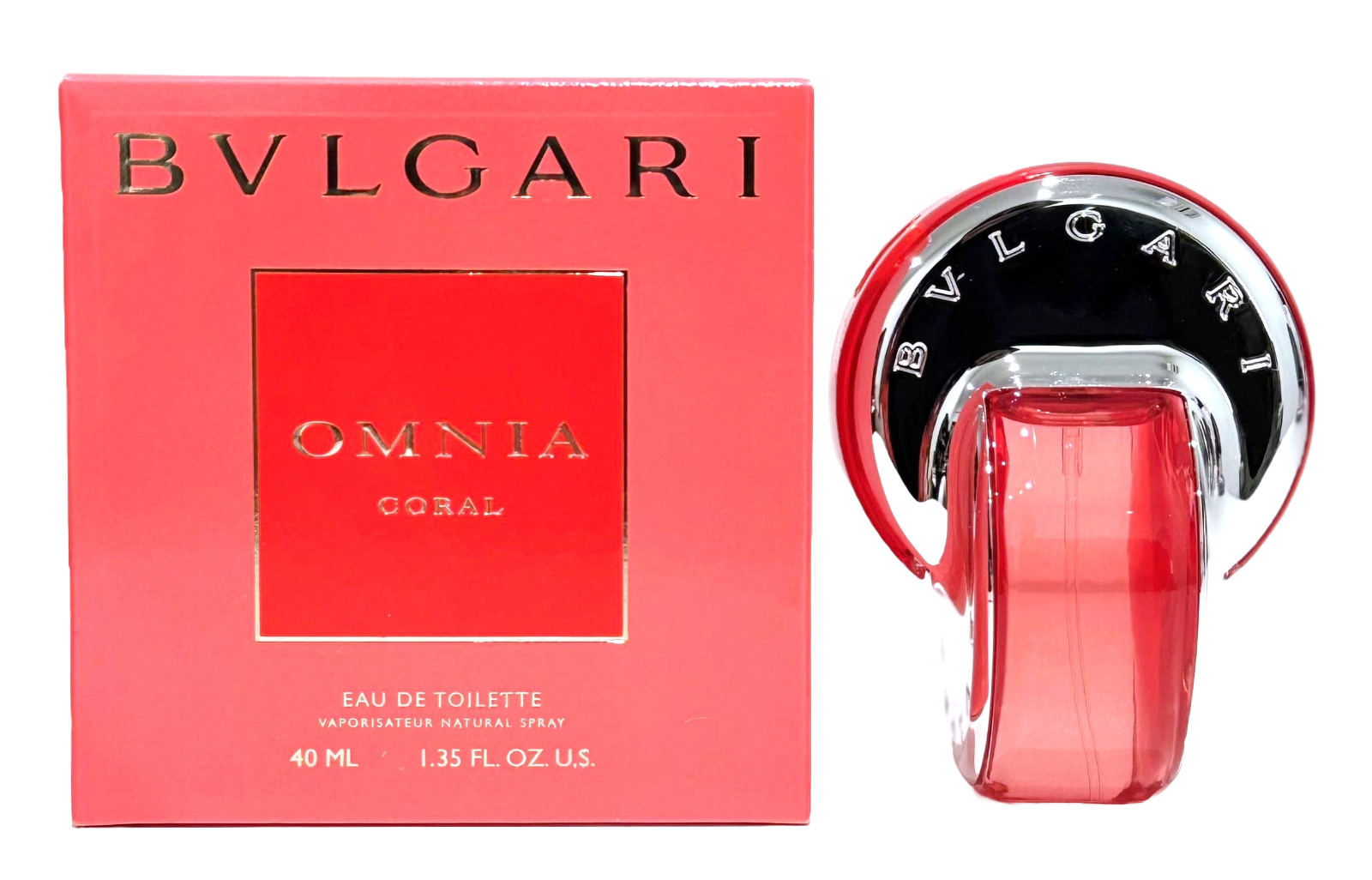 Bvlgari Omnia Coral for Women 1.35 oz Eau de Toilette Spray