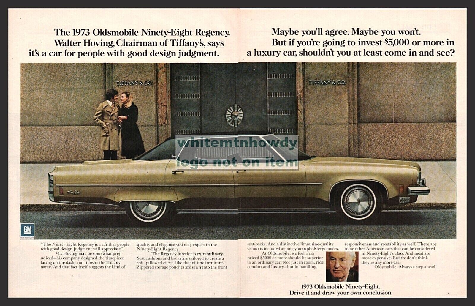 1973 OLDSMOBILE Ninety-Eight Regency 4-door Hardtop Sedan at