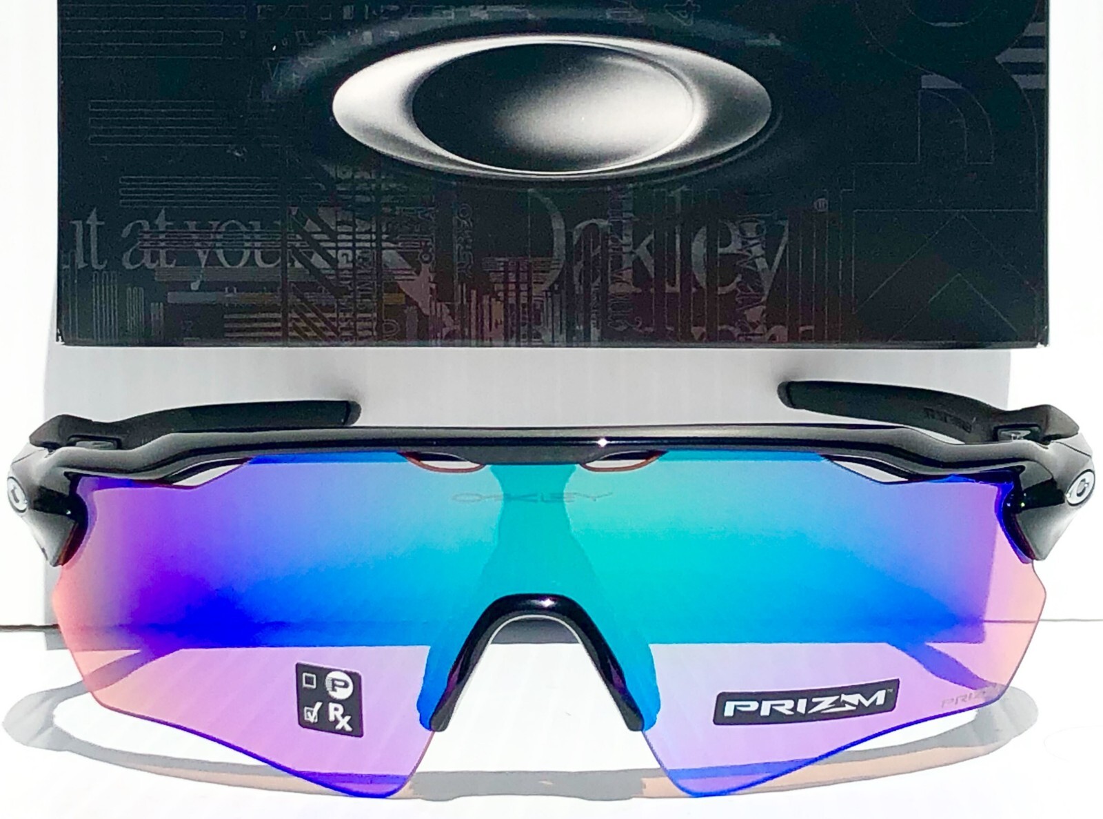 NEW* Oakley RADAR EV PATH Black PRIZM Golf Iridium Baseball