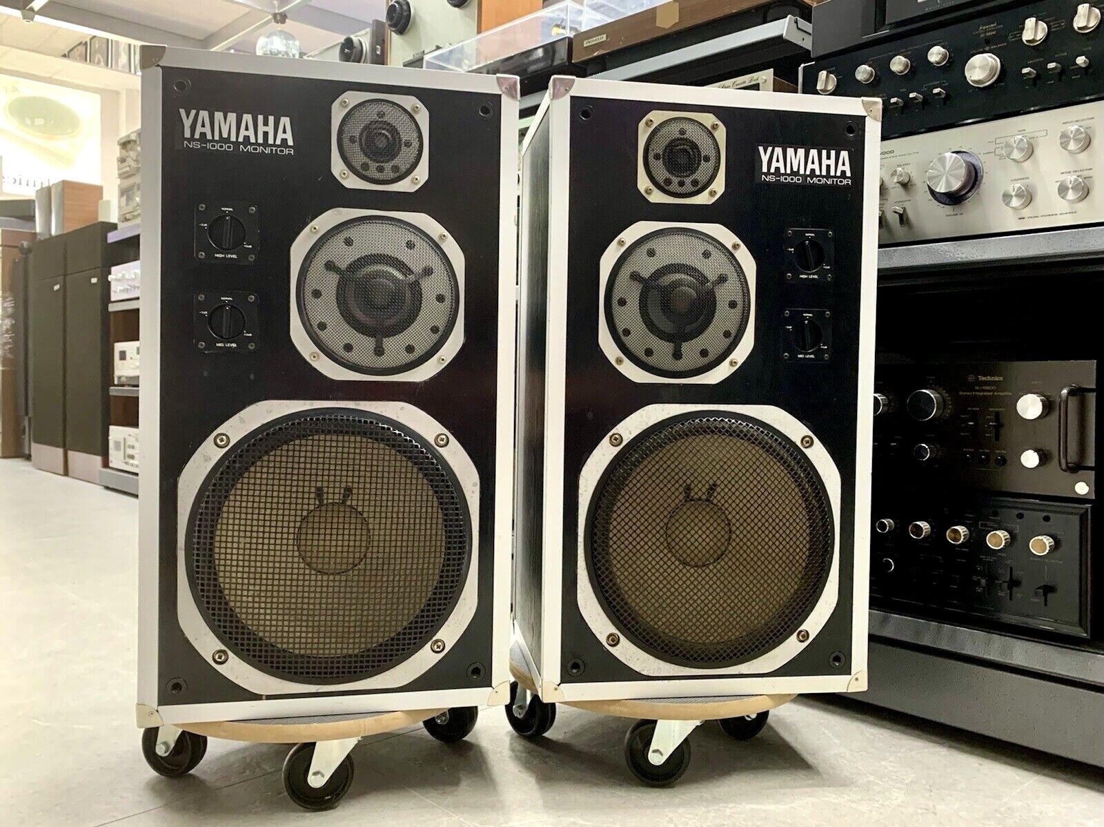 YAMAHA NS-1000M LEGENDARY Studio Monitor Speaker Vintage 1977