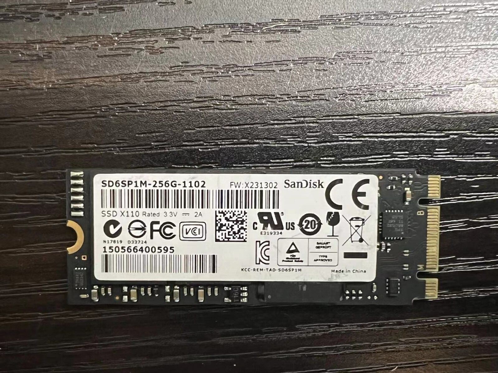 SanDisk 256GB Solid State Drive SSD SD6SP1M-256G-1102 X110 M.2