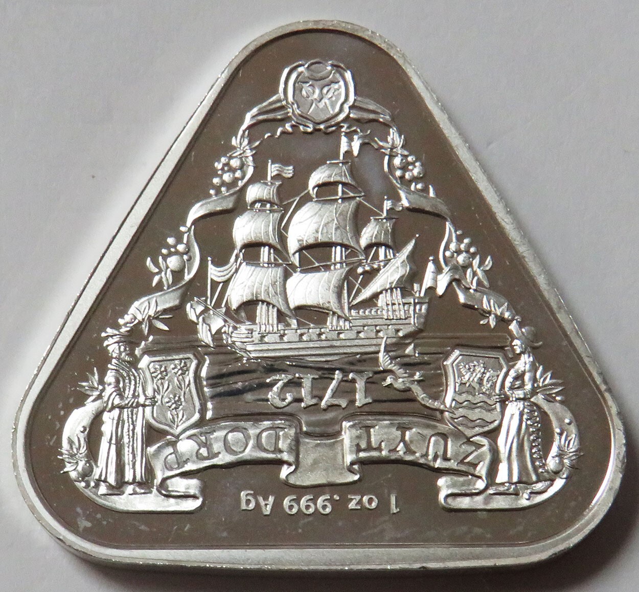 2020 AUSTRALIA 1 oz ZUYT DORP 1712 SHIPWRECK TRIANGLE PROOF COIN