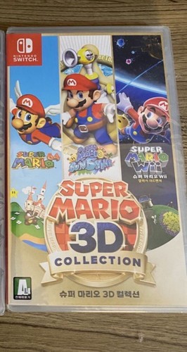 New *] Super Mario 3D Collection All-Stars Korean English Multi