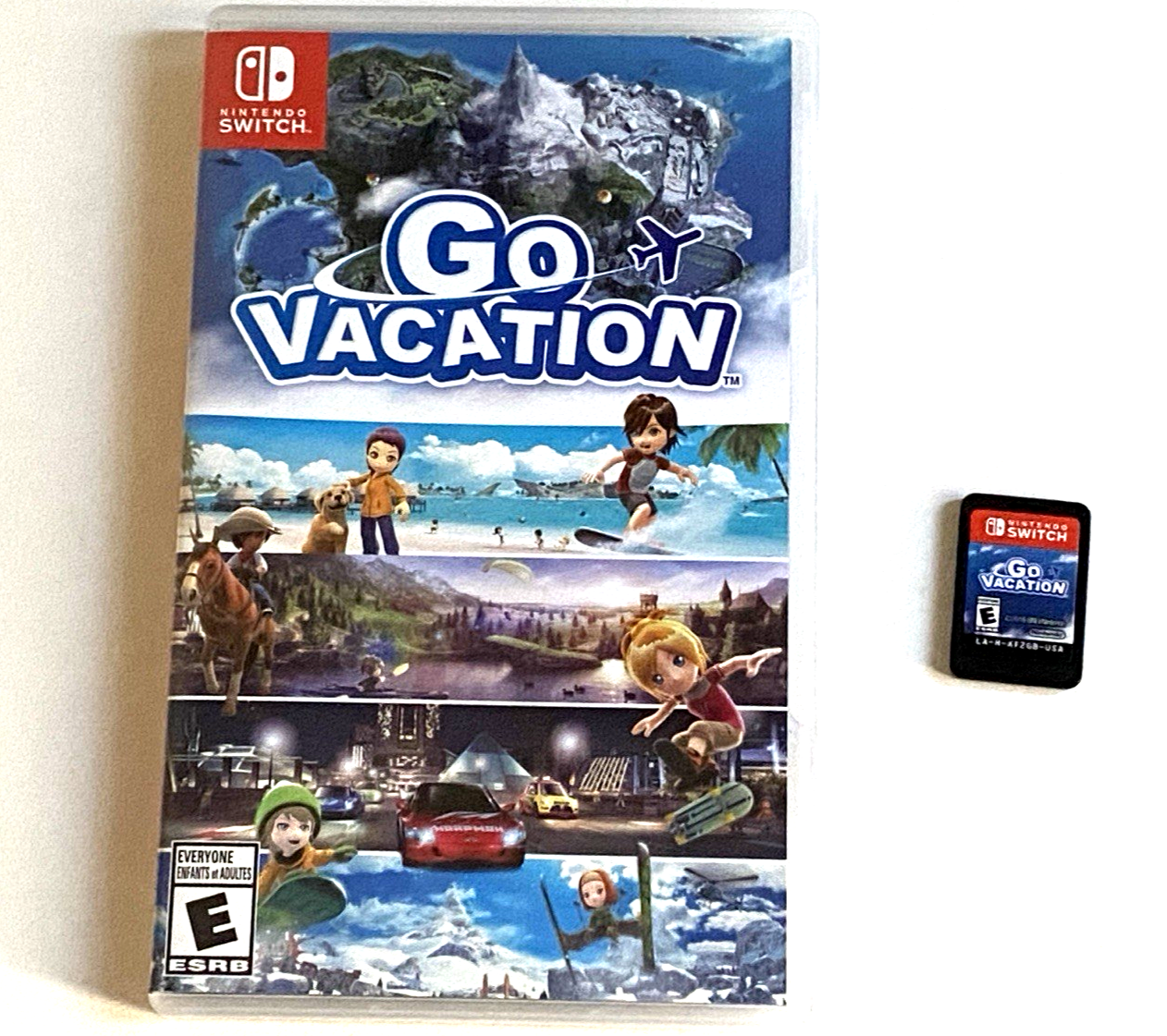 Go Vacation (Nintendo Switch) Game Case Sports Kids Family