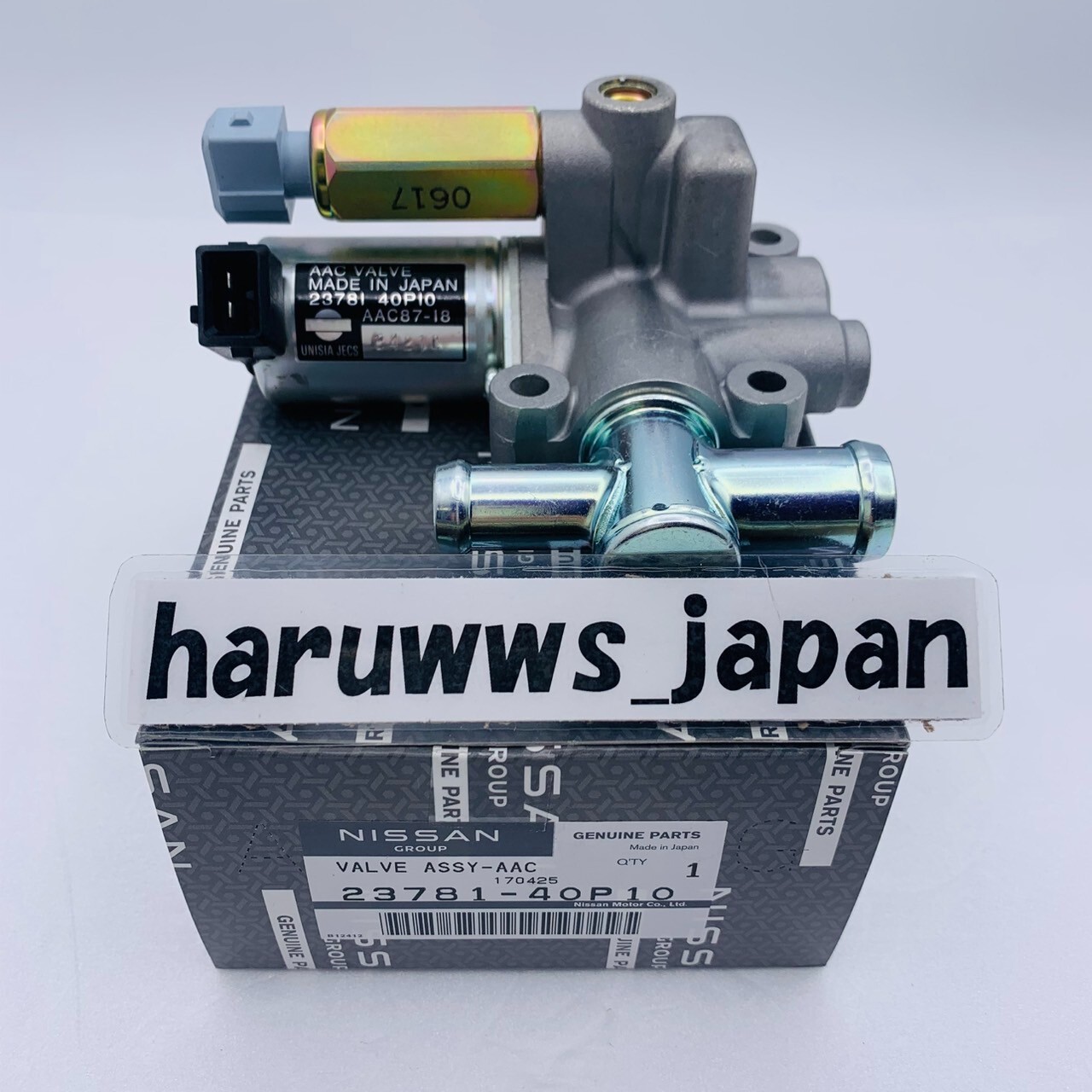 Nissan 300ZX Z32 AAC Valve IACV Assy | 23781-40P10 | Genuine OEM