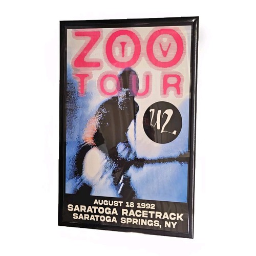U2 Zoo TV 1992 New York Concert Poster 11 X 17 Framed | eBay