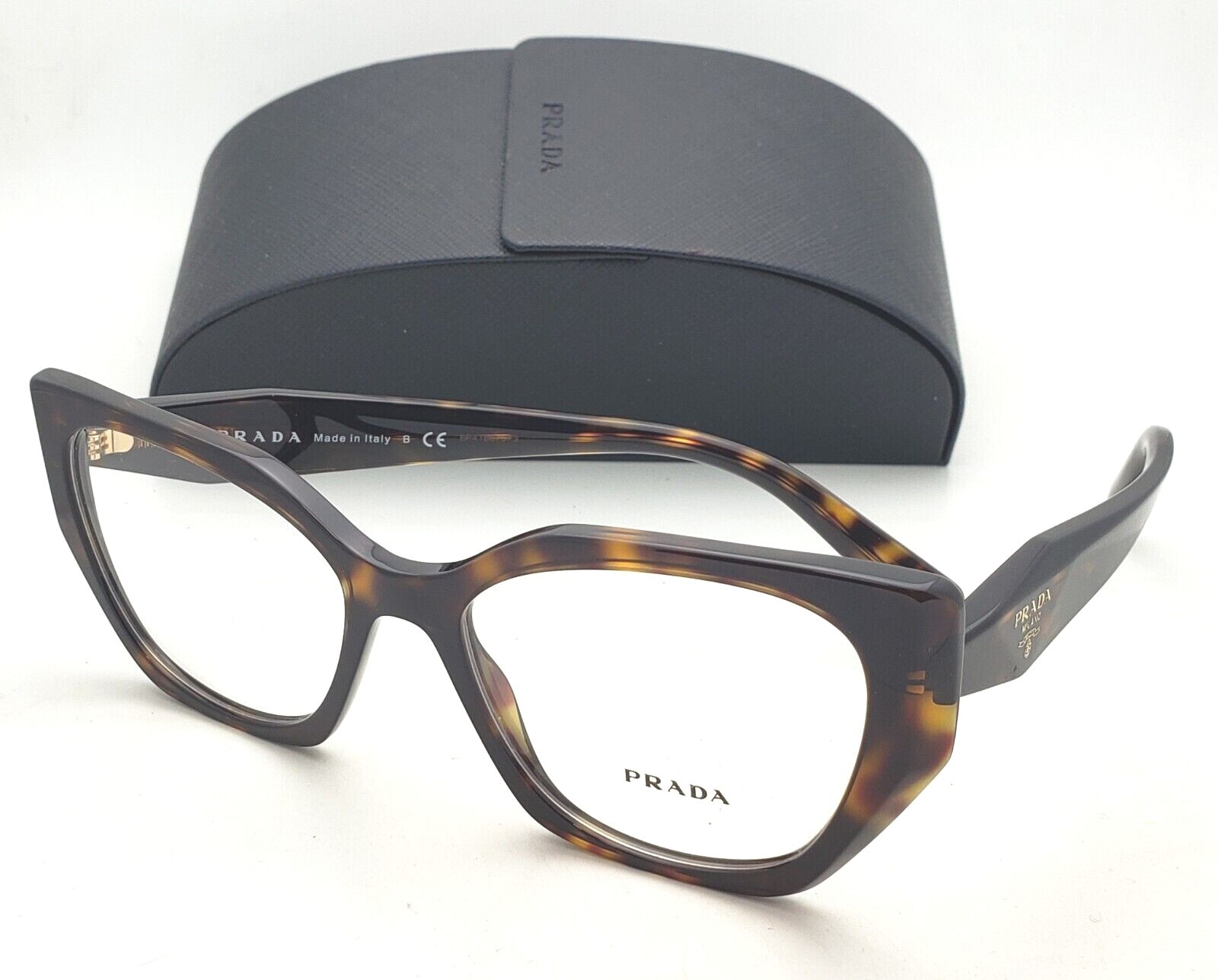 New Prada Reading Glasses VPR 18W 2AU-1O1 54-17 145 Dark Tortoise