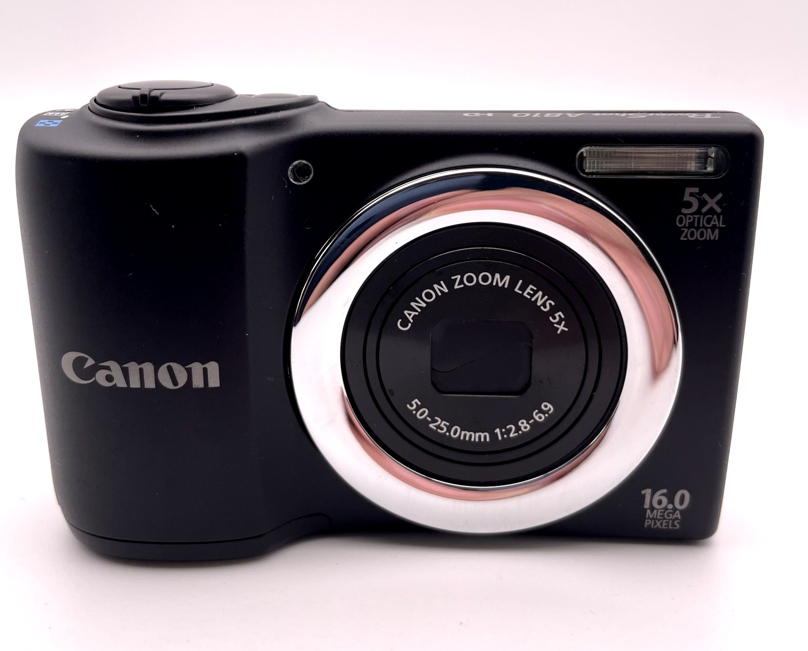 Canon PowerShot A810 16.0MP Digital Camera Black – Turns On