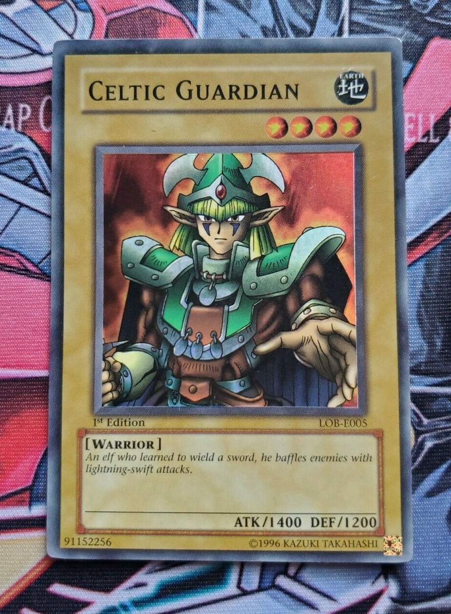Celtic Guardian LOB-007 Super Rare 1st Edition Yugioh LP | eBay