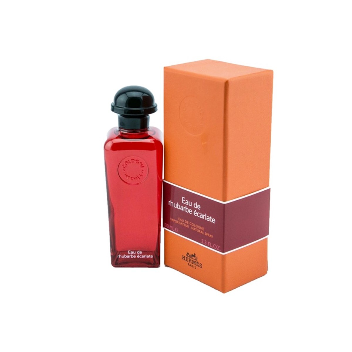 Hermes EAU DE RHUBARBE ECARLATE Eau De Cologne Spray -Size 3.3 Oz