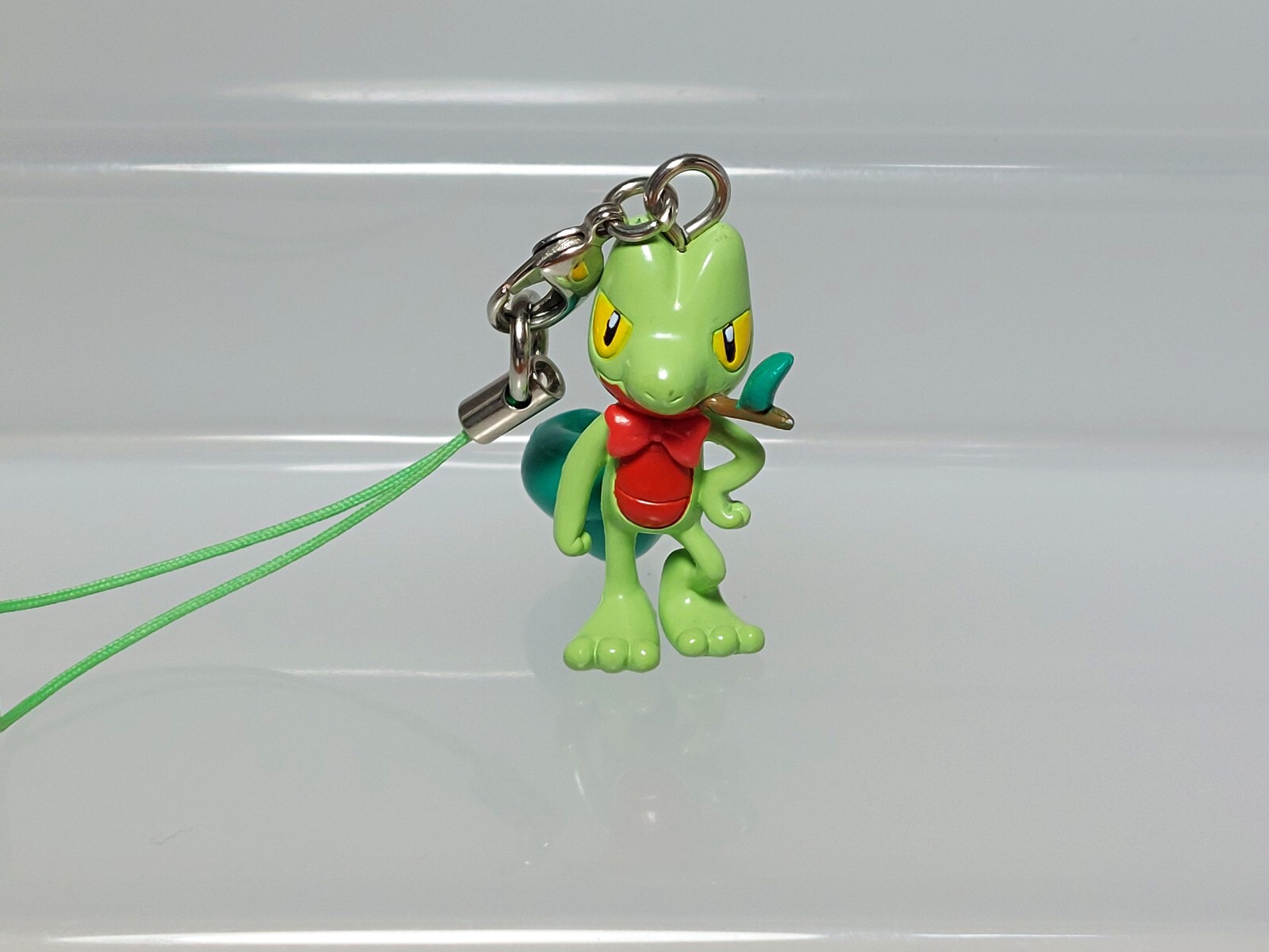 Ash's Treecko Kimori Pokemon Swing Strap 2 Figure Bandai 2003