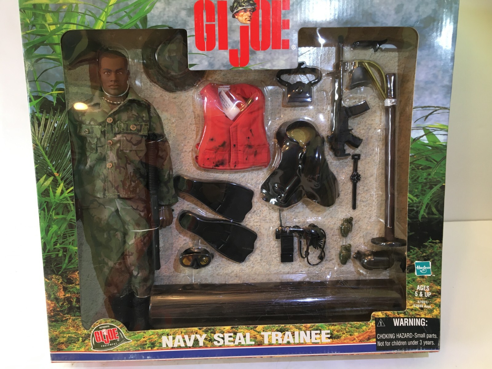 Vintage 2000 Hasbro GI Joe: US Navy SEAL Trainee 12