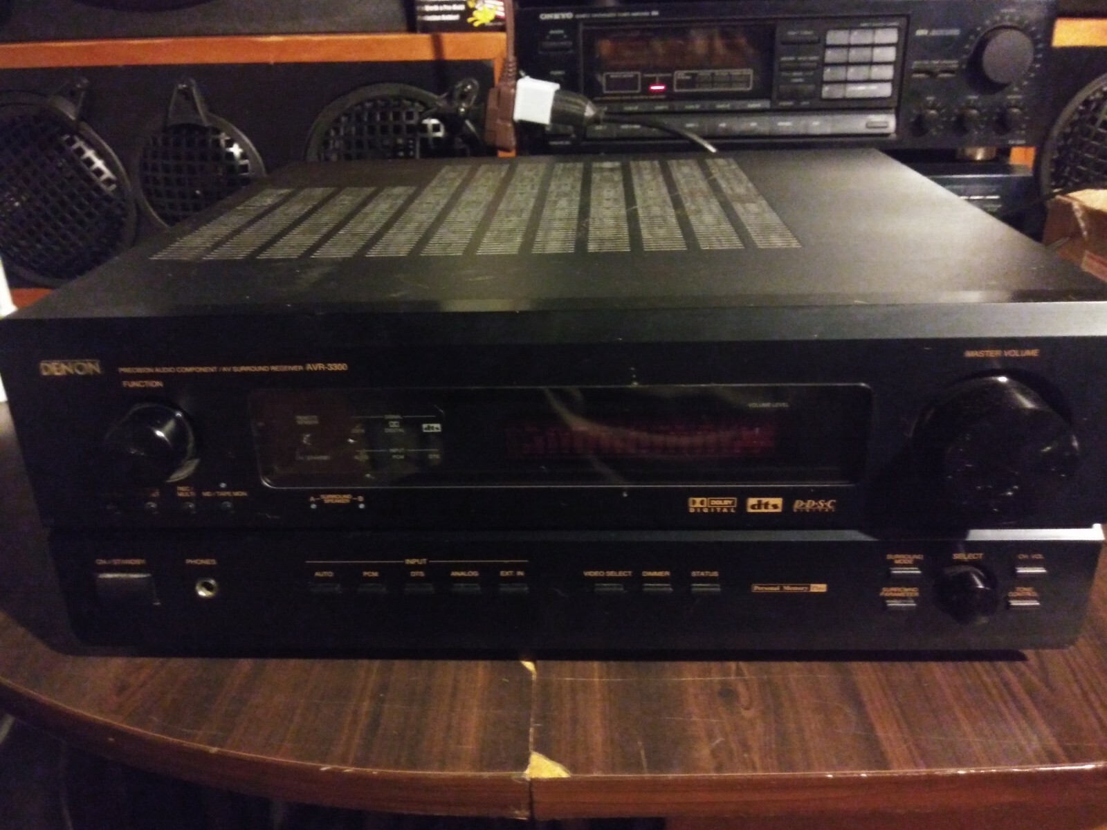 Denon AVR-3300 5.1 Channel Precision Audio Component AV Theatre
