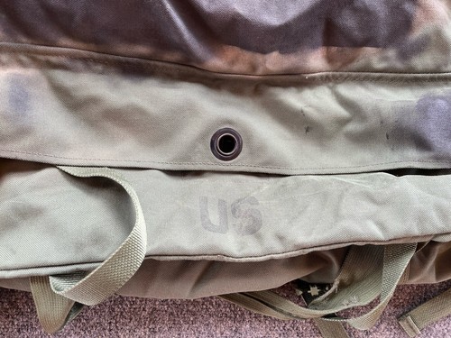 USGI Military Surplus Improved Duffel Sea Bag Green GC NSN #8465
