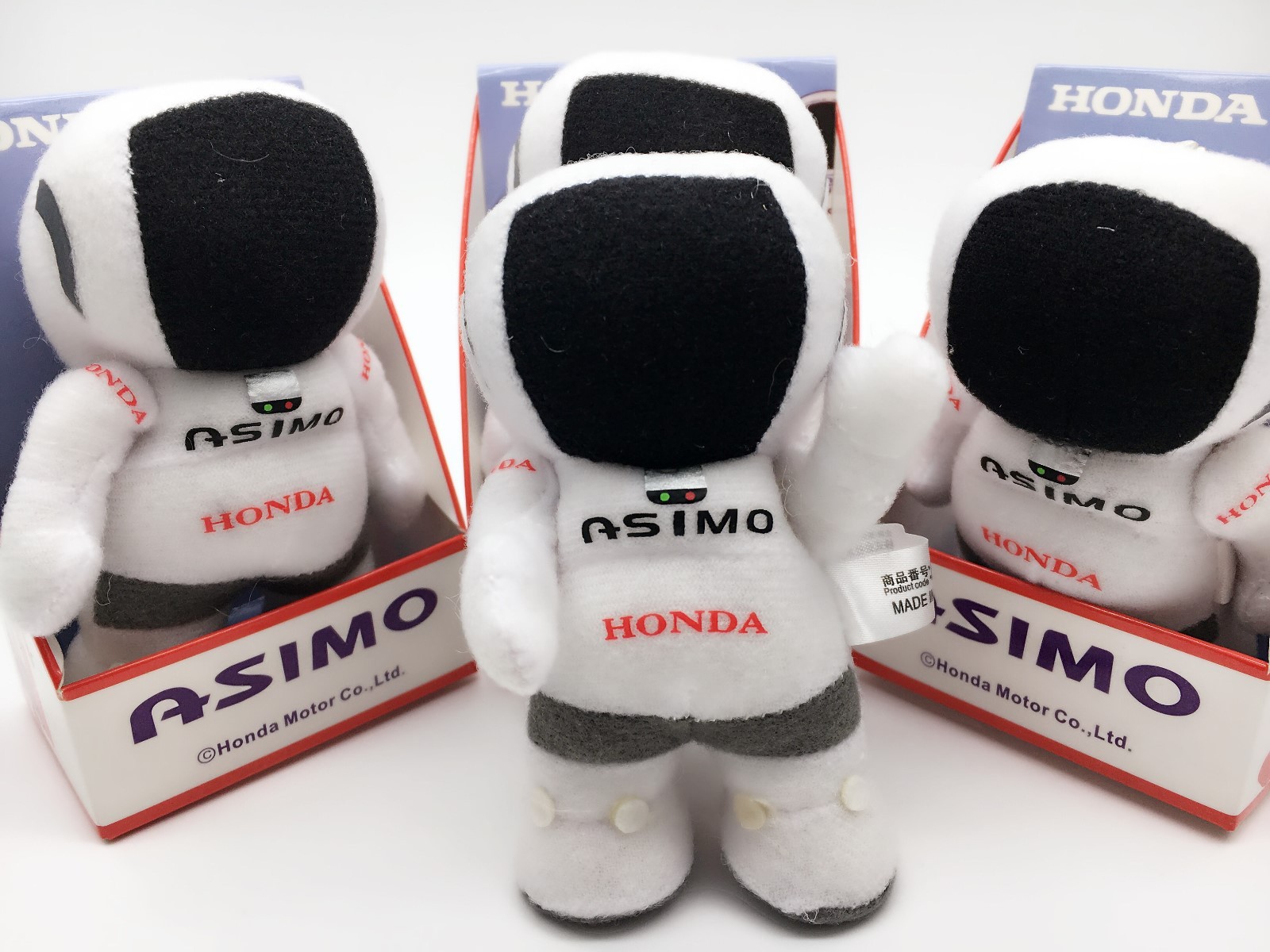 JDM HONDA ASIMO 10CM ROBOT KEYCHAIN PLUSH DOLL ACCORD CIVIC CITY