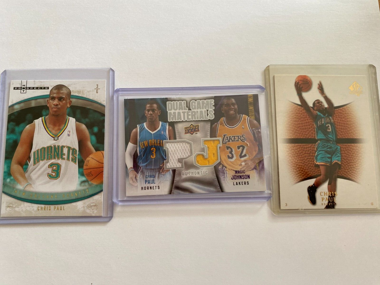 NBA JERSEY CARD CHRIS PAUL MAGIC JOHNSON