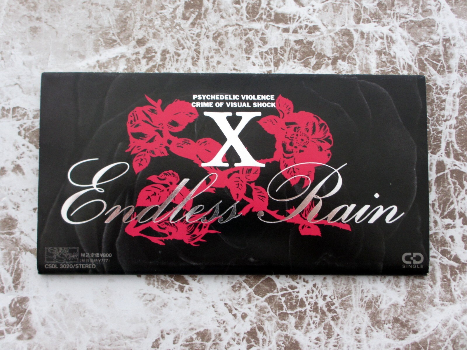 X Japan Endless Rain 8cm Single CD 1st press Limited edition