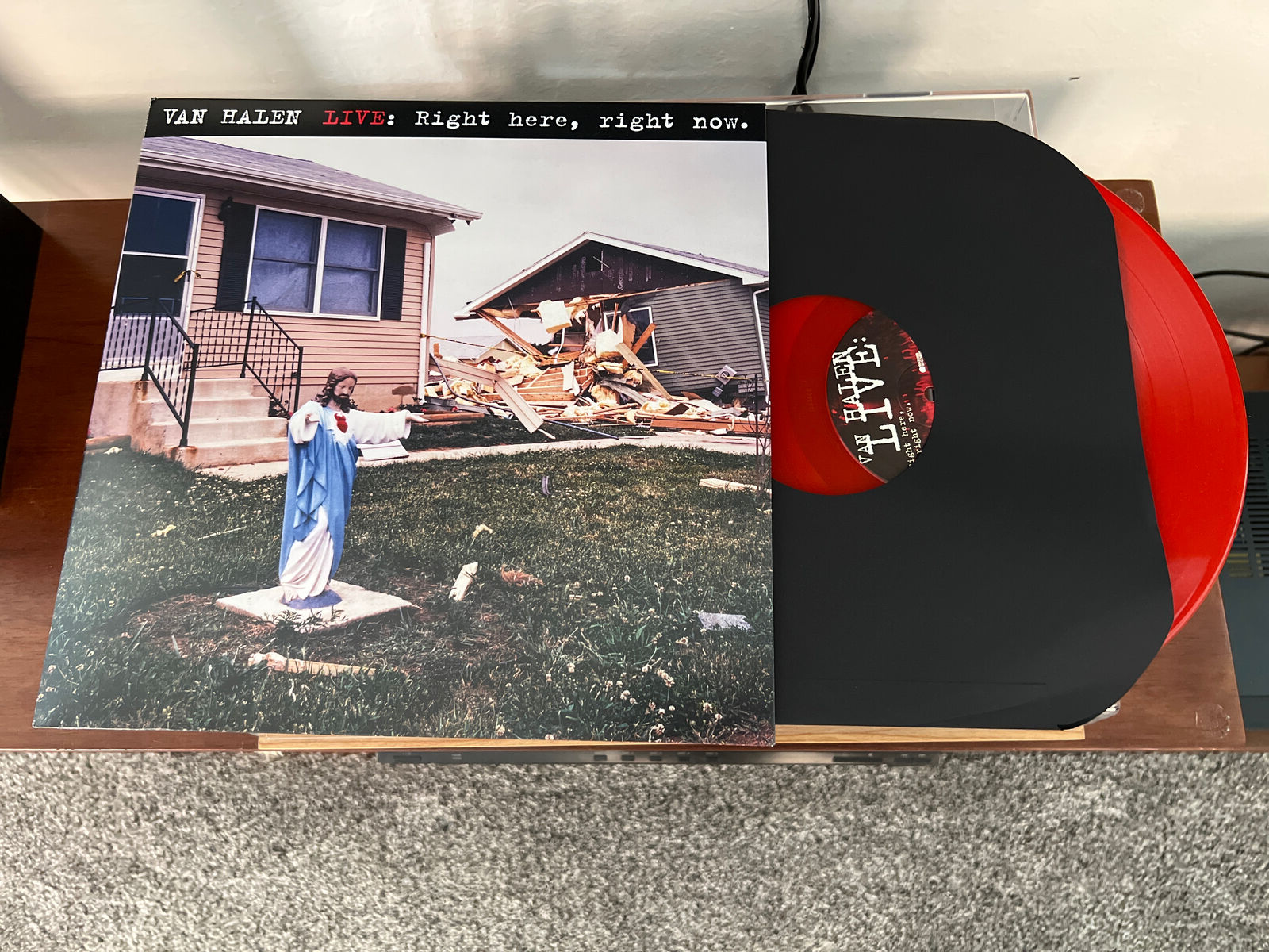 VAN HALEN Live: Right Here, Right Now 4 LP 2023 RSD Red Vinyl NEW