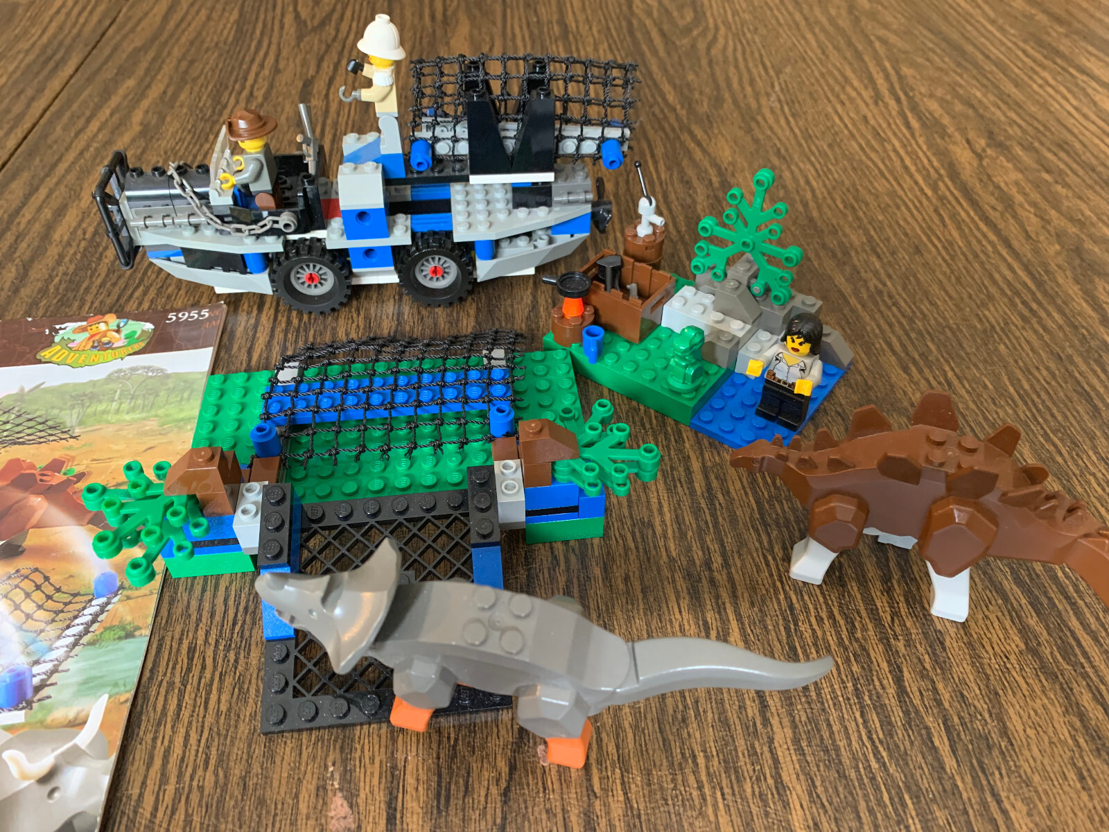 LEGO Set 5955 All Terrain Trapper Adventurers Dino, Complete w