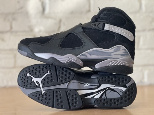 Nike Air Jordan 8 Retro Winter Black Metallic Silver FD1334-001