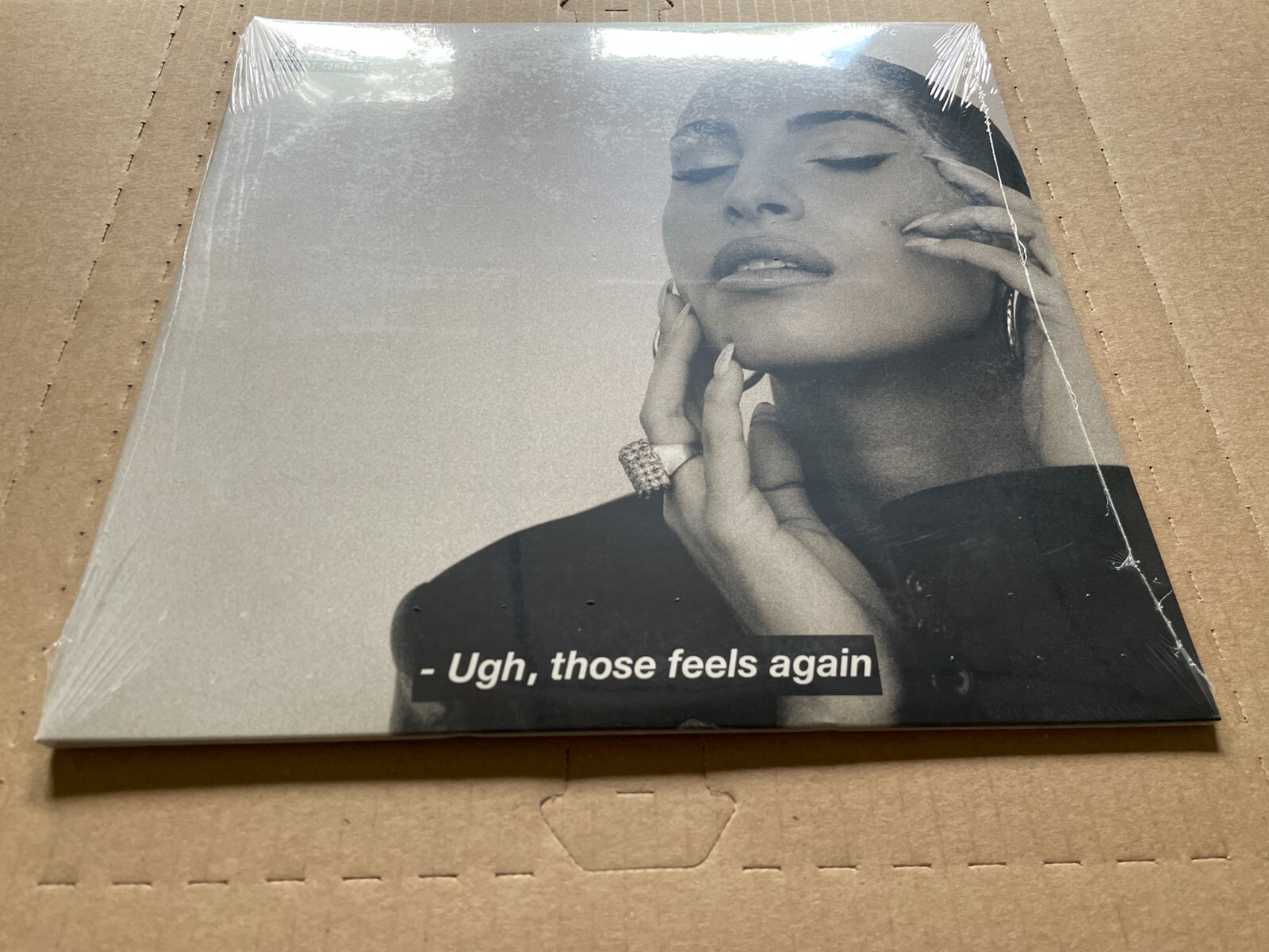 NEW SUPER RARE Snoh Aalegra - Ugh, Those Feels Again CLEAR Vinyl